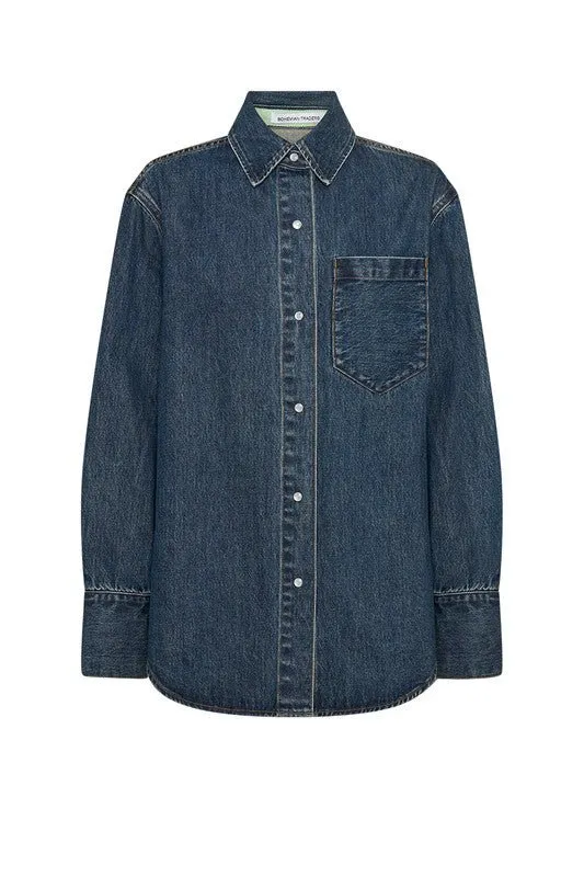 Classic Easy Fit Shirt | Dark Blue
