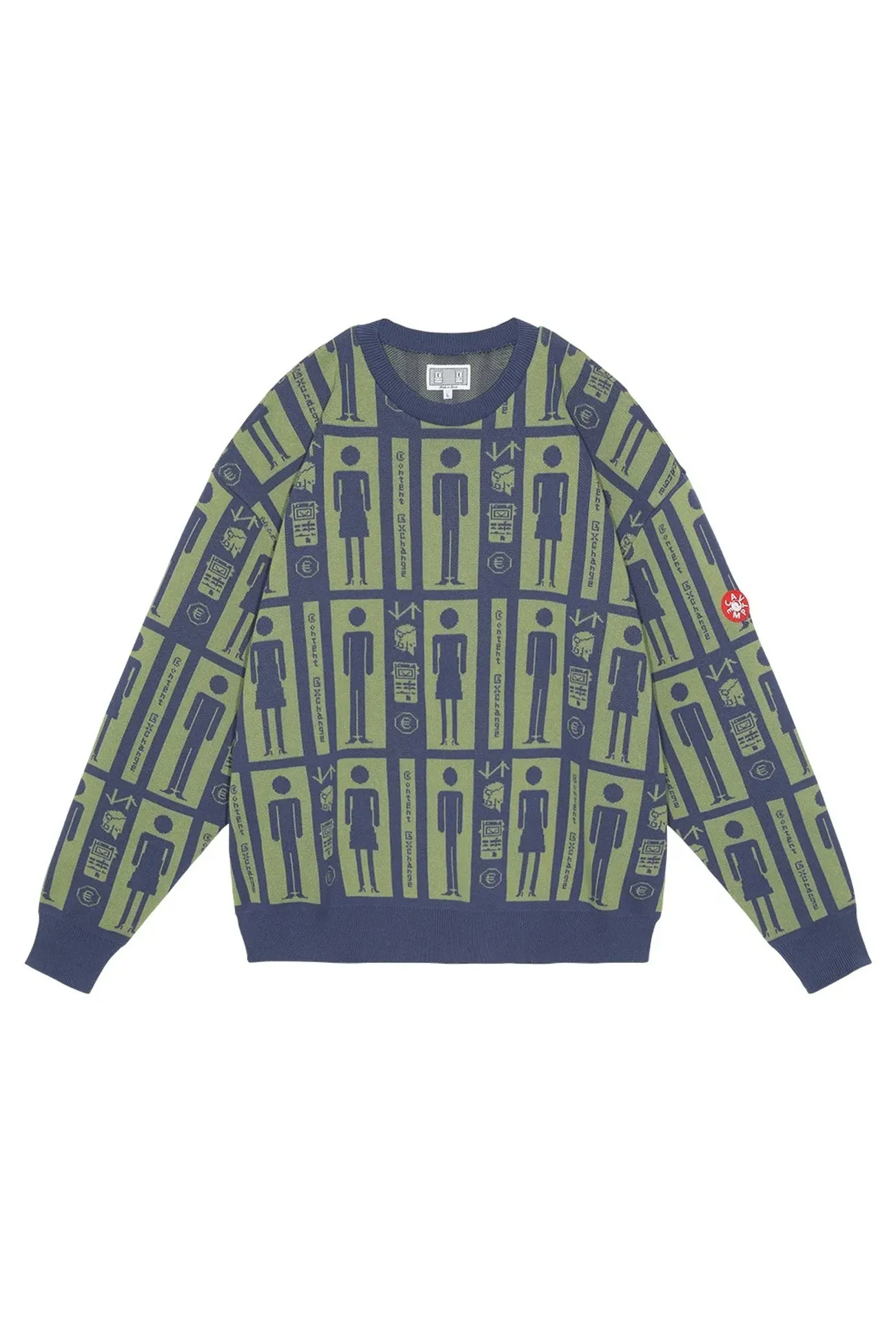 CONTENT EXCHANGE KNIT