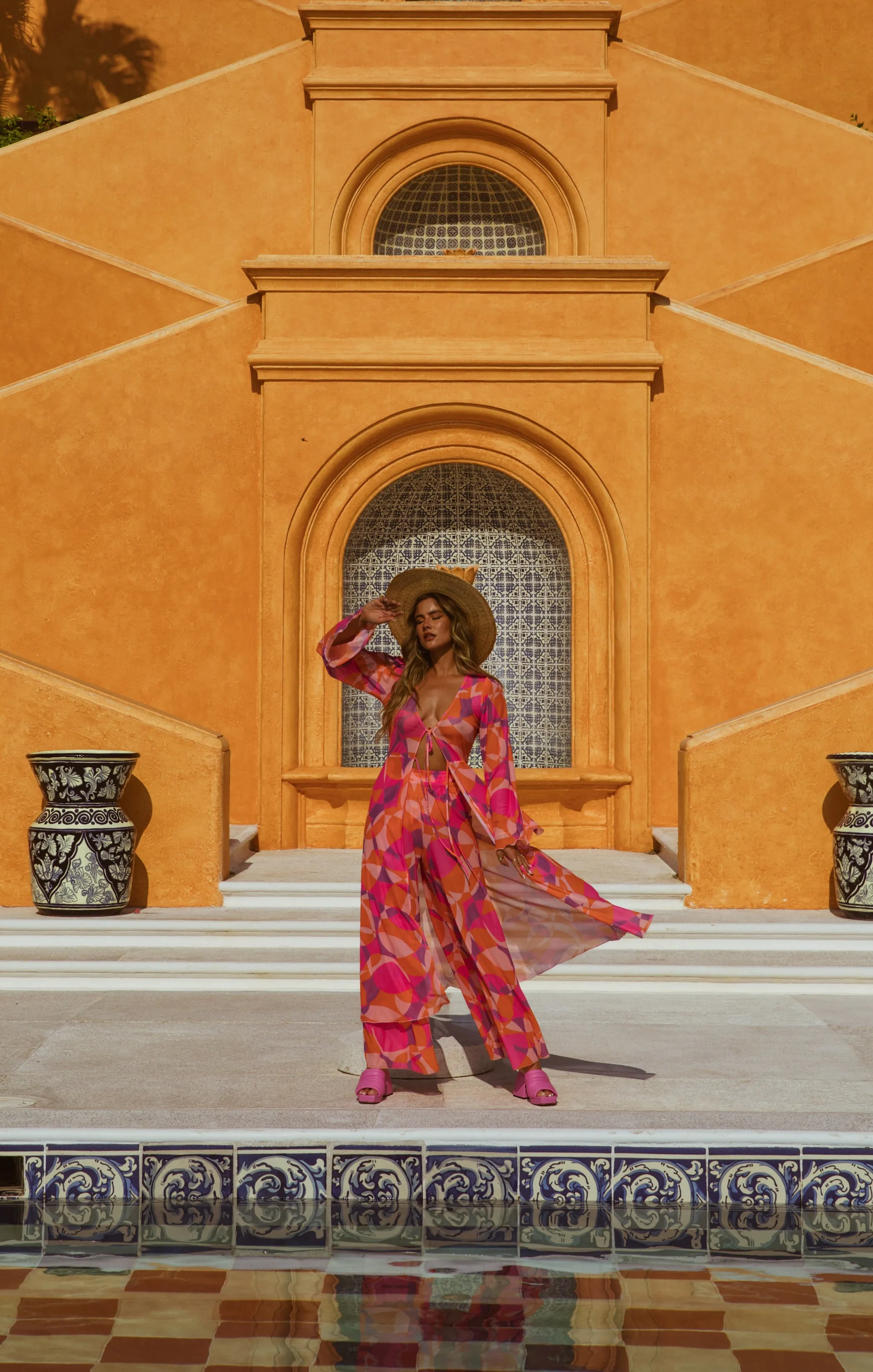 Jet Setter Pants ~ Sunset Daiquiri