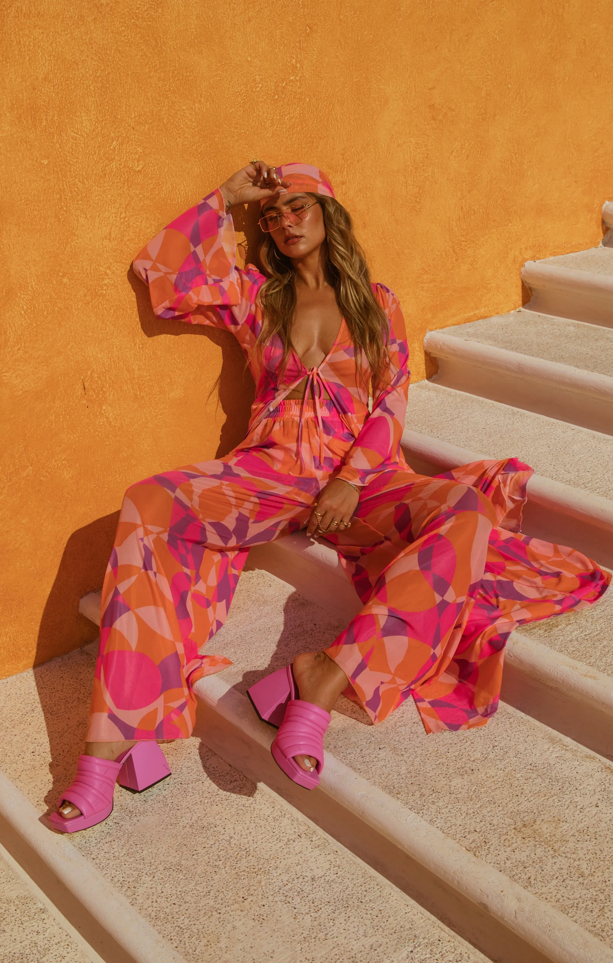 Jet Setter Pants ~ Sunset Daiquiri