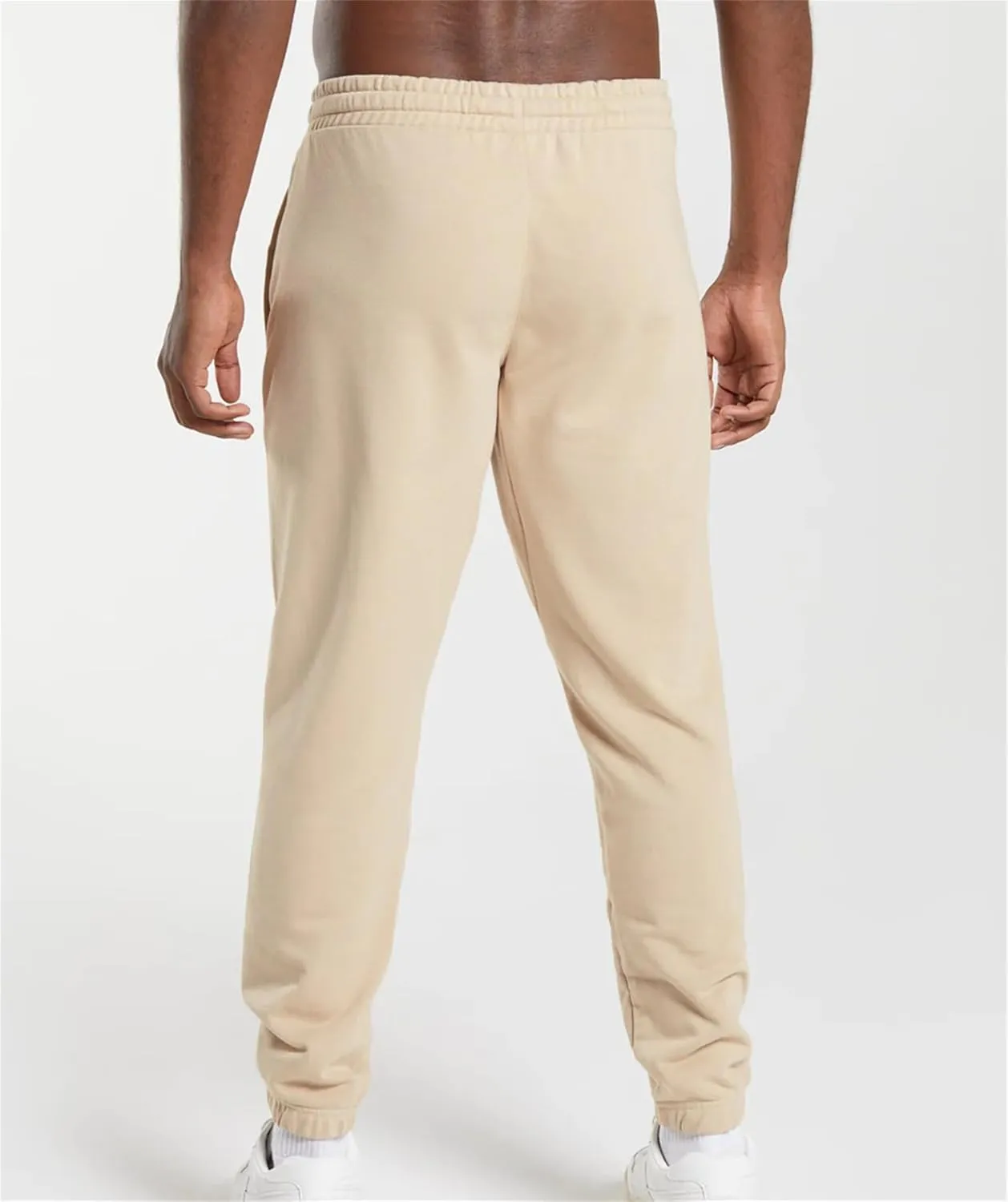 Men's Workout Tapered Pants Stripe Drawstring Sweatpants Slim Fit Solid Baggy Pants Gym Athletic Joggers Sweatpants