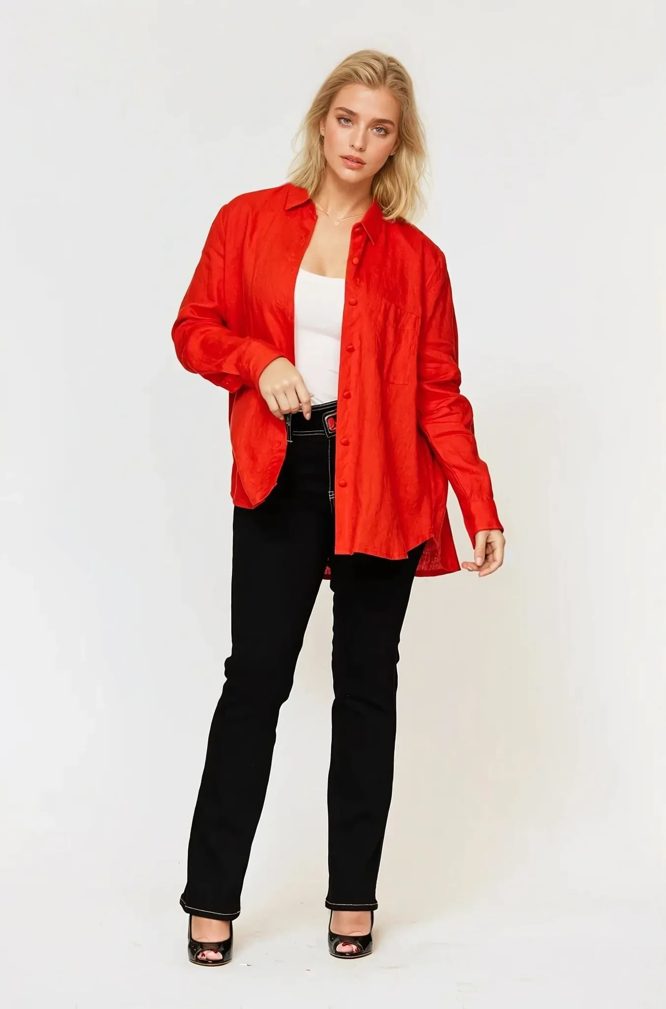 Positano Linen Shirt Tuscany